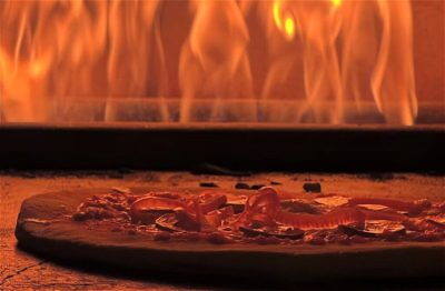 555 North brick oven
